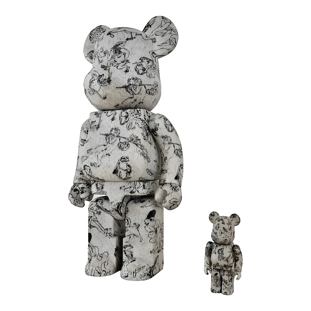 Bearbrick Caricatures of Birds and Beasts 100%+400% schräg