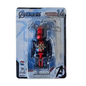 BE@RBRICK Avengers: Endgame – 14 Captain Marvel (100%)