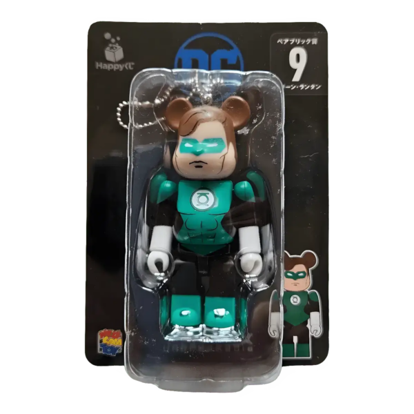 Bearbrick Happy Kuji 'DC' (2020) - 9 Green Lantern 100% in der Verpackung