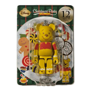 BE@RBRICK Disney Christmas Party – 12 Winnie the Pooh Ginger Cookie Version (100%)