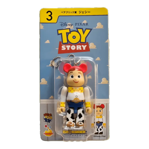 Bearbrick Happy Kuji 'Disney Pixar' (2018) - 3 Jessie [Toy Story] 100% in der Verpackung