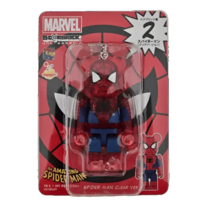 BE@RBRICK MARVEL 2012 – 2 Spider-Man Clear Version (100%)