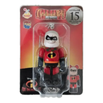 Bearbrick Happy Kuji 'Pixar Christmas Party' (2013) - 15 Mr. Incredible Christmas Version 100% in der Verpackung