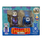 Bearbrick Happy Kuji 'Pixar Christmas Party' (2013) - 30 Boo Christmas Version & Monsters, Inc. 100% in der Verpackung