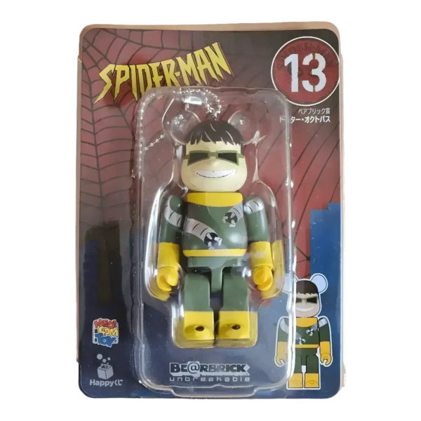 Bearbrick Happy Kuji 'Spider-Man' (2022) - 13 Doctor Octopus 100% in der Verpackung
