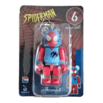Bearbrick Happy Kuji 'Spider-Man' (2022) - 6 Scarlet Spider 100% in der Verpackung