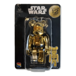 Bearbrick Happy Kuji 'Star Wars Saga' (2019) - 12 C-3PO 100% in der Verpackung