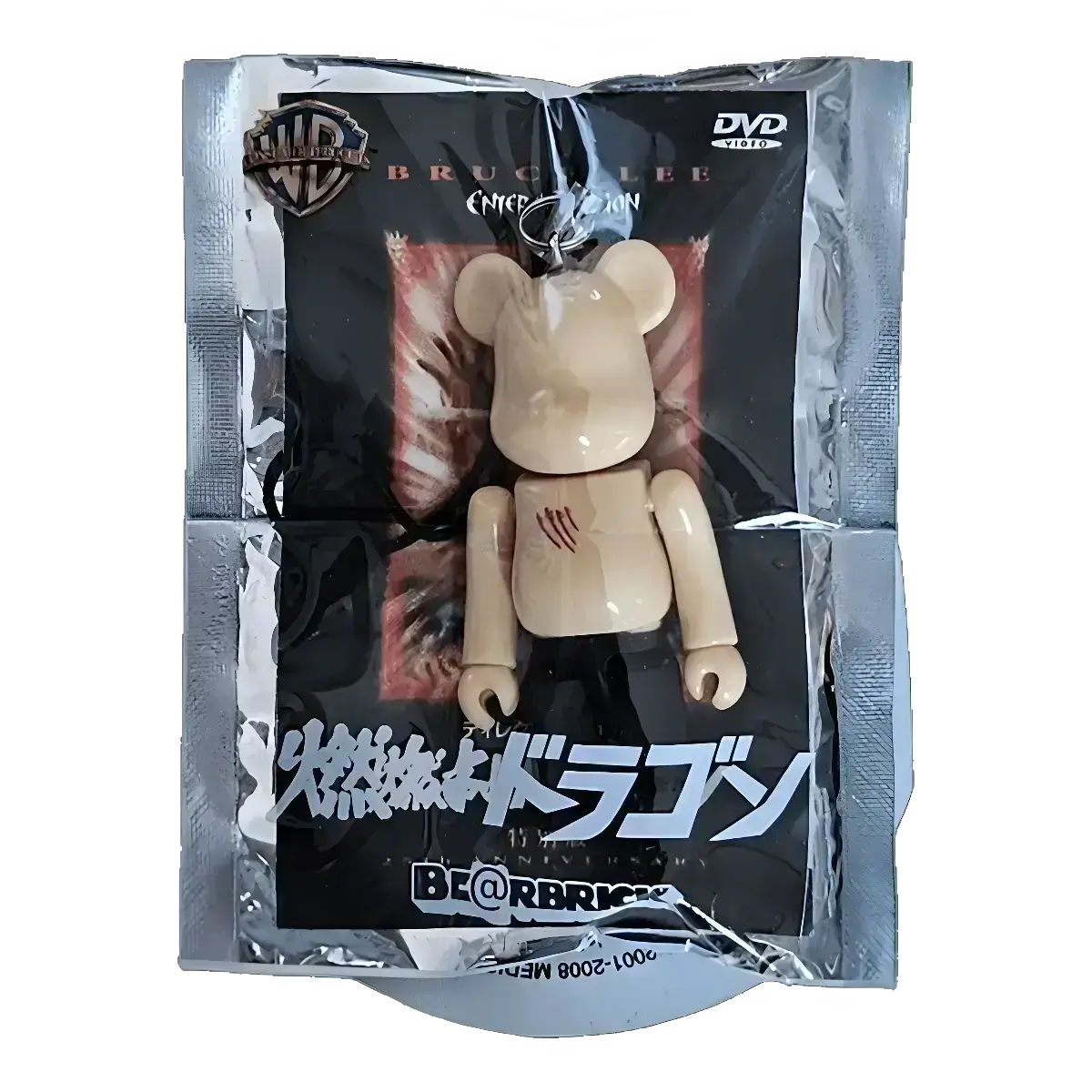 Bearbrick PEPSI.NEX × Warner Bros. - Enter the Dragon 70% in der Verpackung