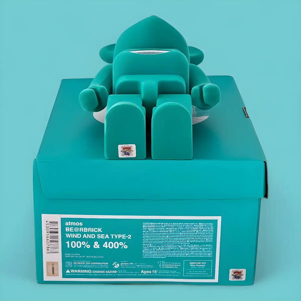 Bearbrick atmos WIND AND SEA Type-2 100%+400% Echtheitsmerkmale