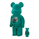 Bearbrick atmos WIND AND SEA Type-2 100%+400% schräg