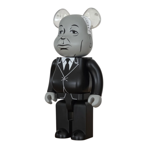 Bearbrick Alfred Hitchcock 400% schräg