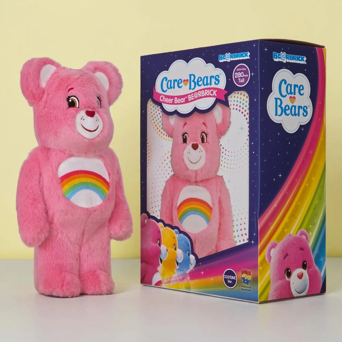 Bearbrick Cheer Bear Costume Version [Care Bears] 400% mit Verpackung