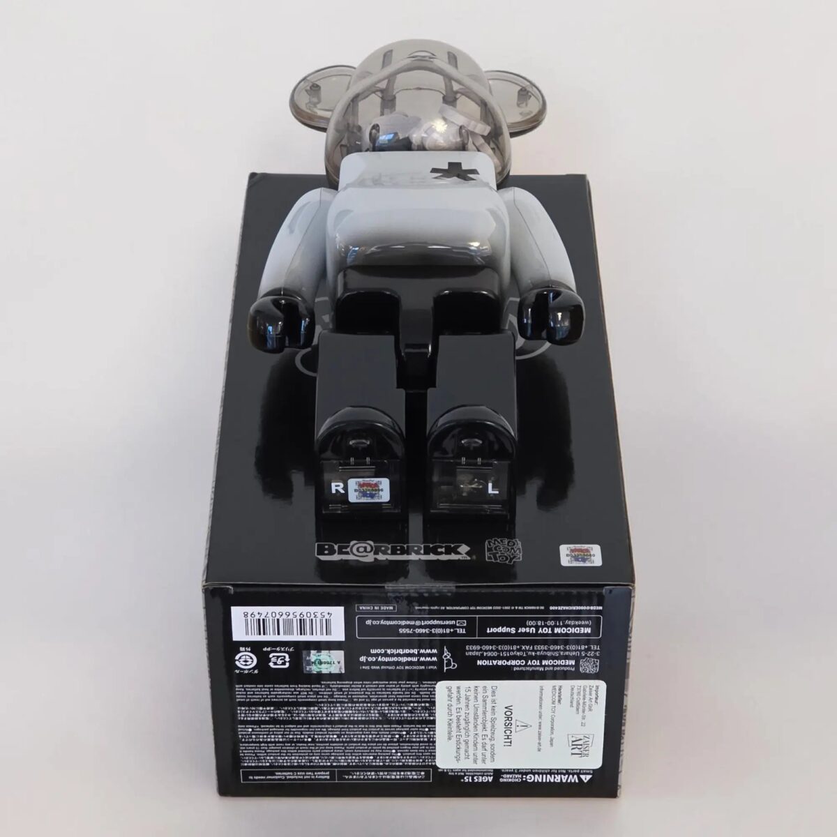 Bearbrick Eric Haze 400% Echtheitsmerkmale