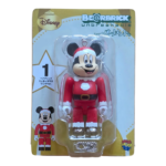Bearbrick Happy Kuji "Disney Special Ornament" – 1 Mickey Mouse Santa Version 100% in der Verpackung