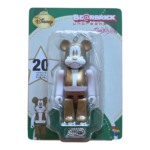 Bearbrick Happy Kuji 'Disney Special Ornament' (2011) - 20 Goofy Gold & White Version 100% in der Verpackung
