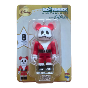BE@RBRICK Disney Special Ornament – 8 Jack Skellington Santa Version (100%)