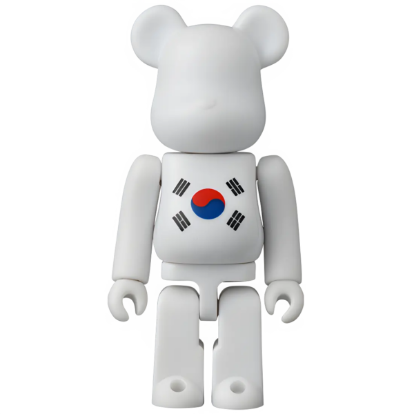 Bearbrick Series 44 Flag "South Korea" 100% Herstellerbild