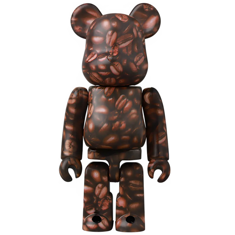 Bearbrick Series 44 Jellybean "Coffee Beans" 100% Herstellerbild