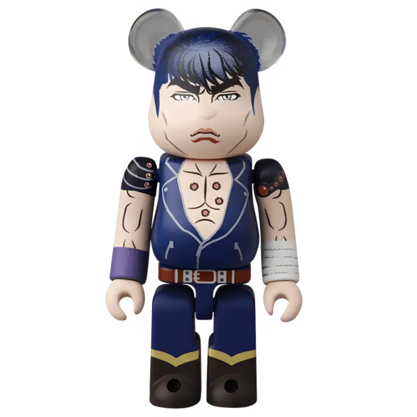 Bearbrick Series 47 Artist "Hokuto No Ken" 100% Herstellerbild
