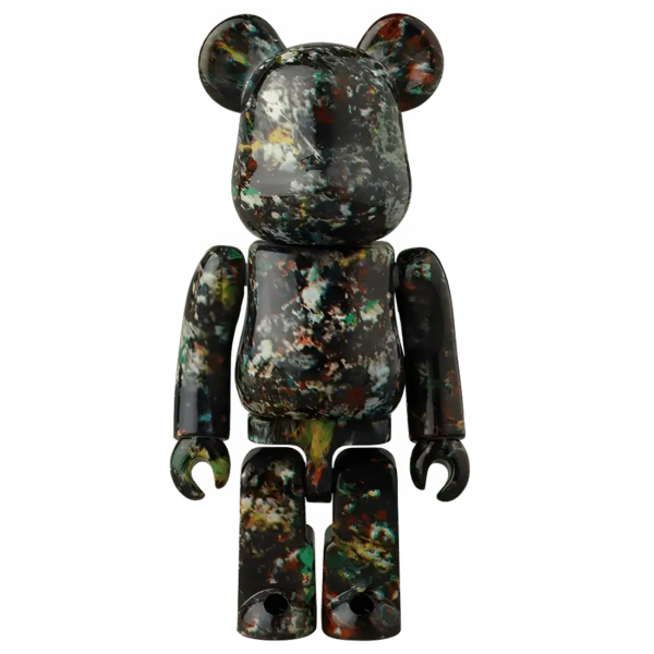 Bearbrick Series 47 Artist "Jackson Pollock" 100% Herstellerbild