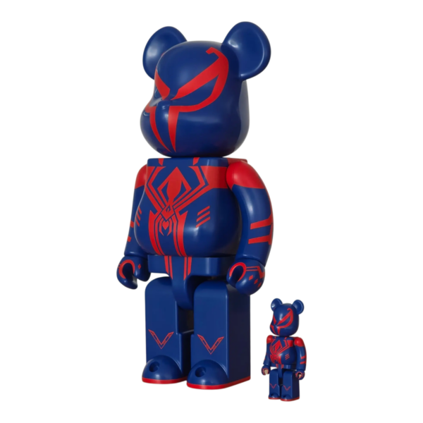 Bearbrick Spider-Man 2099 100%+400% schräg