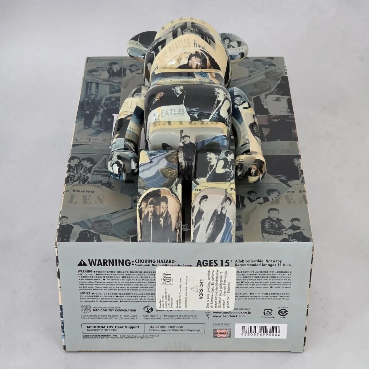 Bearbrick The Beatles "Anthology" 100%+400% Echtheitsmerkmale