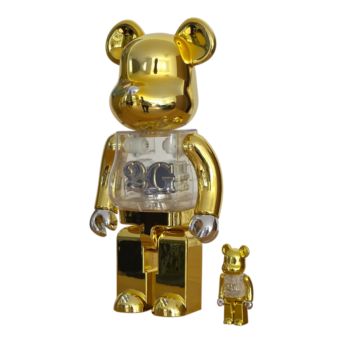Bearbrick 2G Reverse 100%+400% schräg