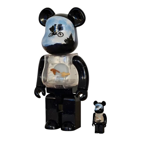 Bearbrick E.T. Light Up Version 100%+400% schräg