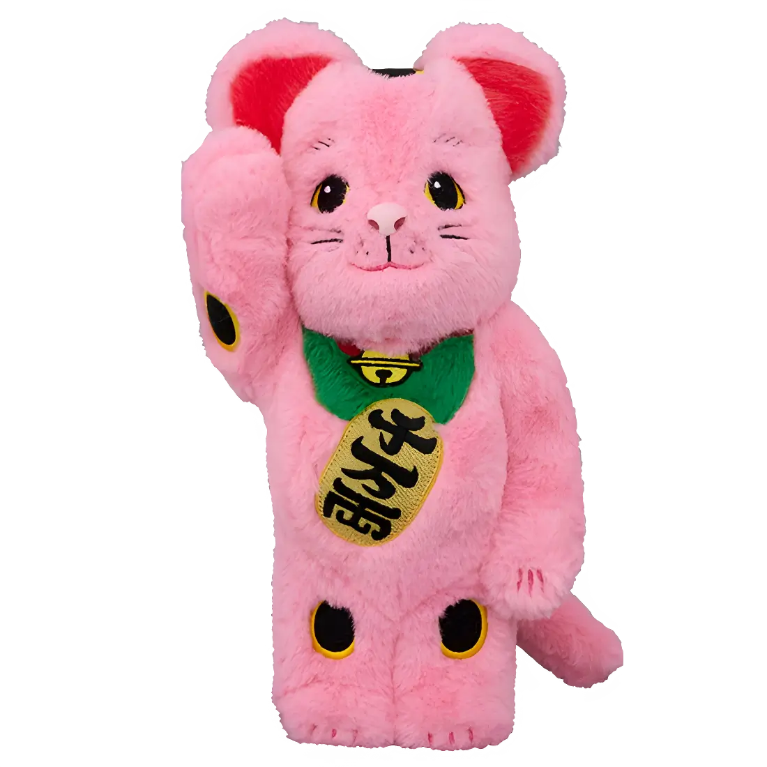 Bearbrick Maneki Neko Costume Version Pink 400% Herstellerbild 1