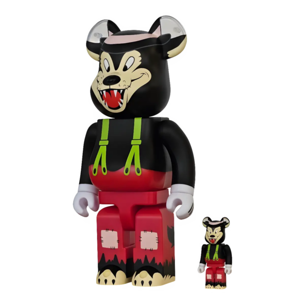 Bearbrick The Big Bad Wolf [Disney] 100%+400% schräg