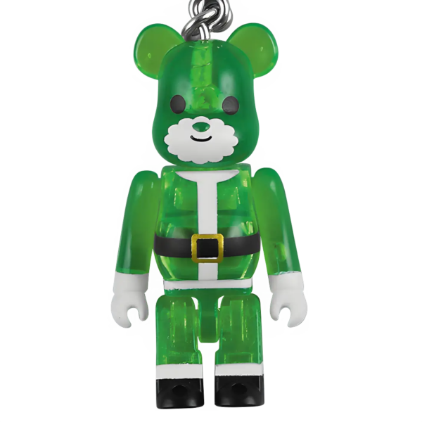 Bearbrick Merry Green Christmas 2008 - Clear Green (50%) - MyBearBrick.de