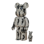 Bearbrick Brandalism "Flying Balloons Girl" 100%+400% schräg