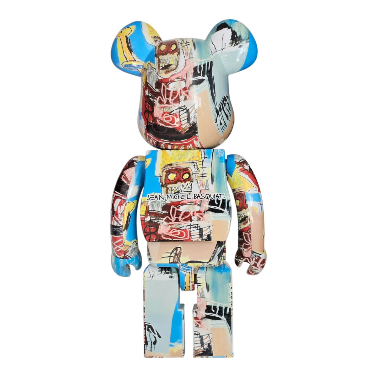 Bearbrick Jean-Michel Basquiat #6 1000% Rückseite