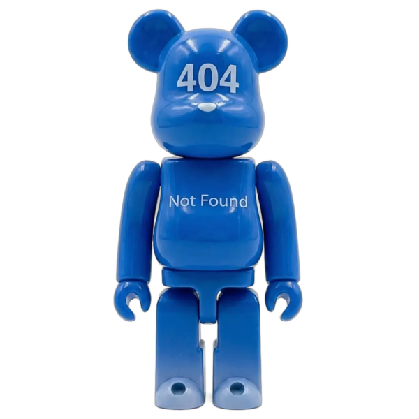 Bearbrick Series 48 "404 Not Found" 100% SECRET Bild