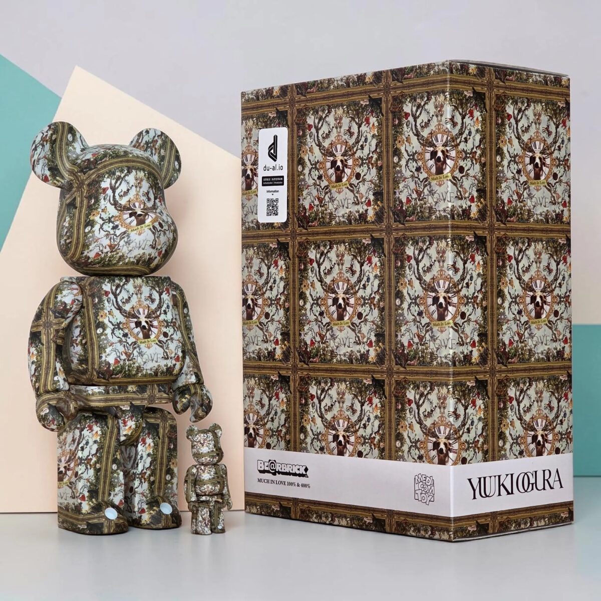 Bearbrick Yuuki Ogura "Much in Love" 100%+400% mit Verpackung