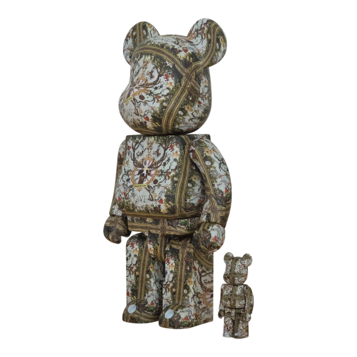 Bearbrick Yuuki Ogura "Much in Love" 100%+400% schräg