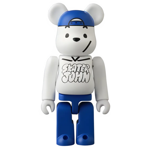 Bearbrick Series 49 Artist 'Skater John' 100% Herstellerbild