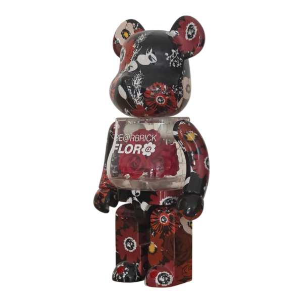 Bearbrick FLOR@ 400% schräg