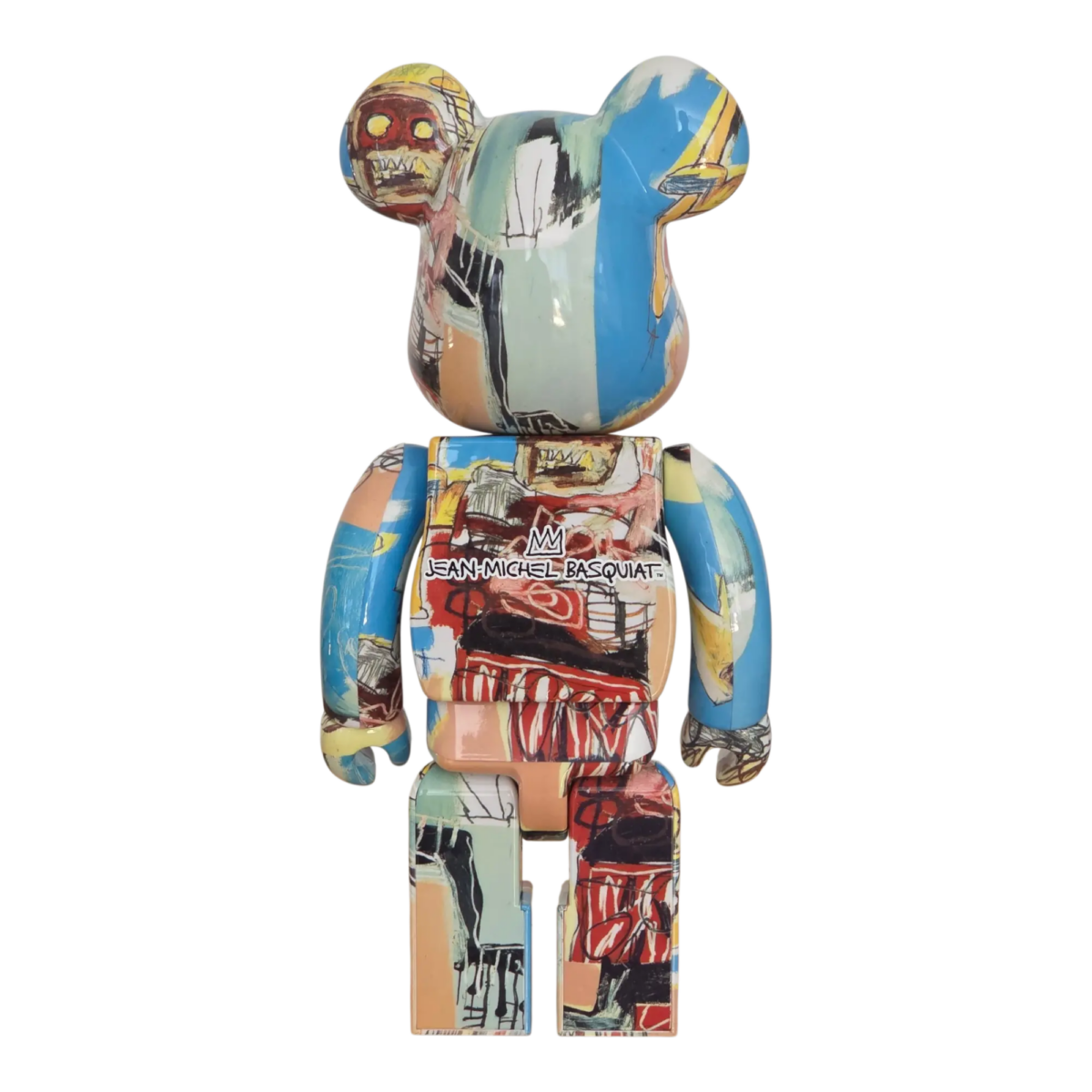Bearbrick Jean-Michel Basquiat #6 100%+400% Rückseite