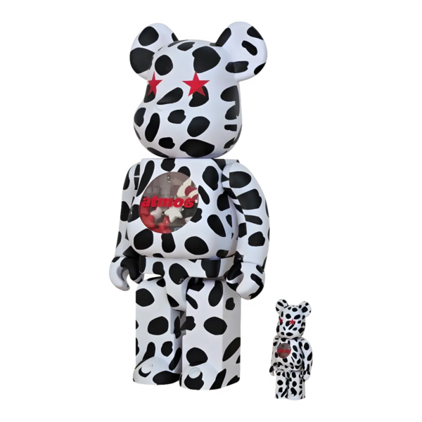 Bearbrick atmos Dalmatian 100%+400% schräg