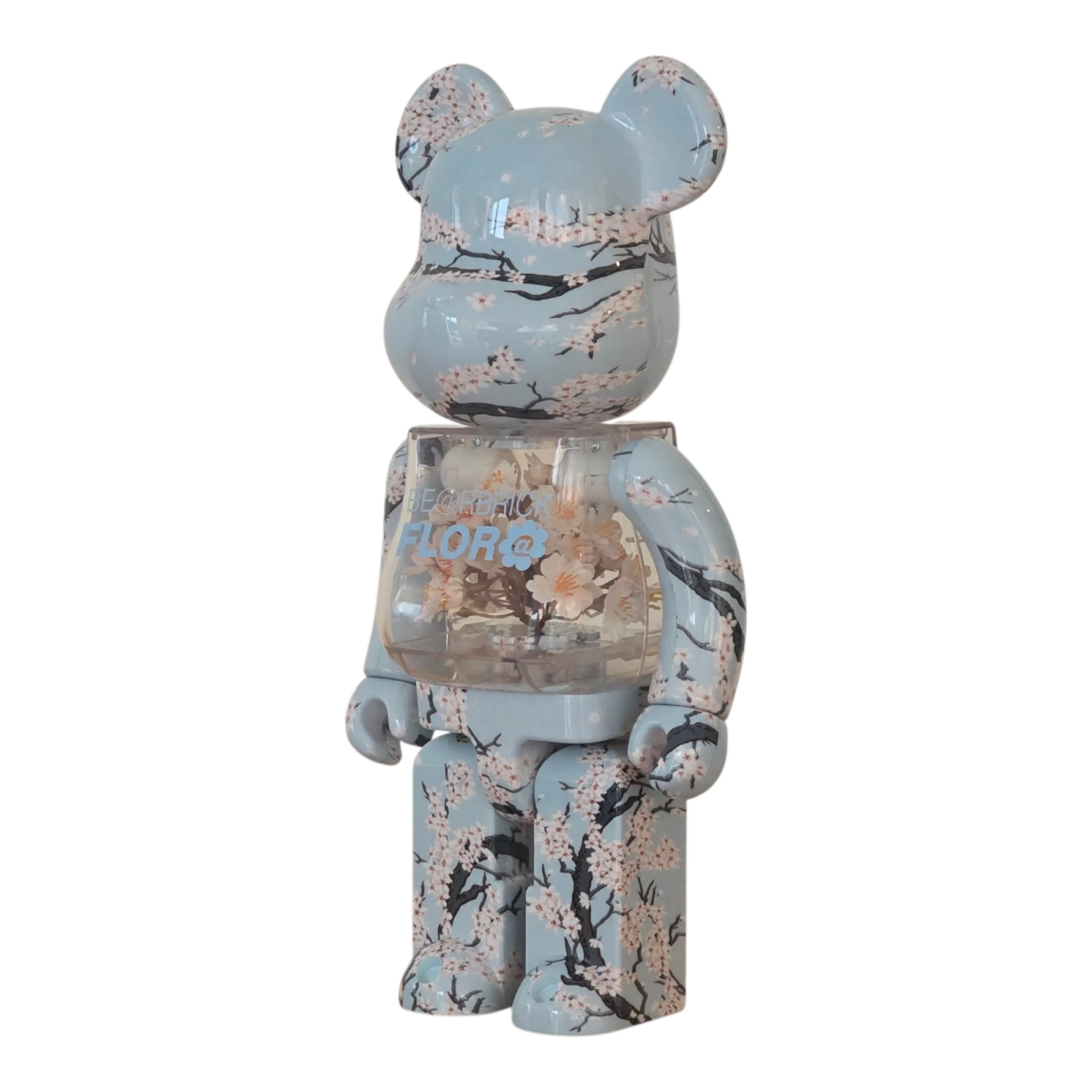Bearbrick FLOR@ Sakura 400% schräg