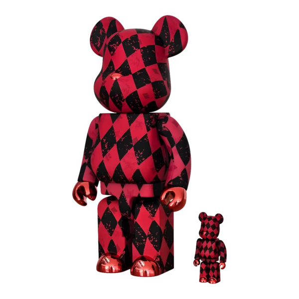Bearbrick Harley Quinn × MCM 100%+400% schräg