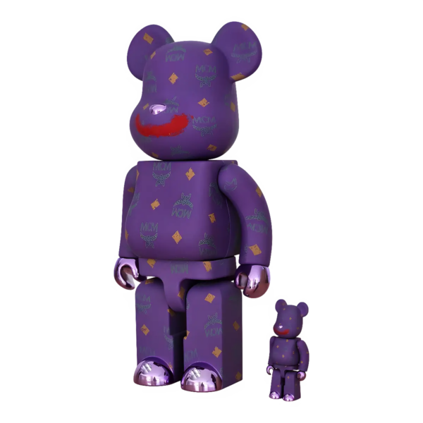Bearbrick Joker × MCM 100%+400% schräg