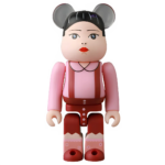 Bearbrick Series 50 Artist "Young-Hee" [Squid Game] 100% Herstellerbild