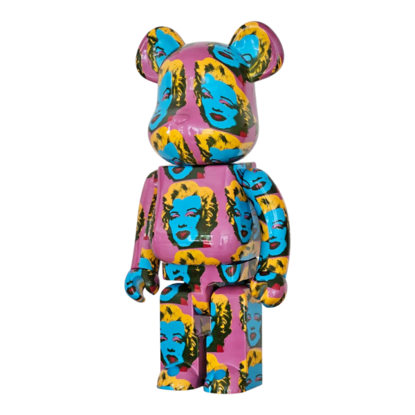 Bearbrick Andy Warhol Marilyn Monroe #2 1000% schräg