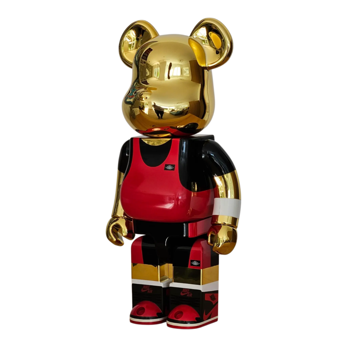 Bearbrick Michael Jordan 1985 Air Jordan 400% schräg