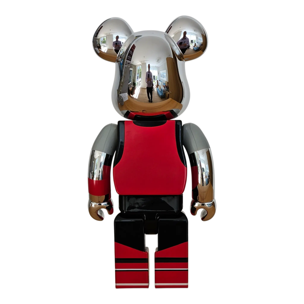 Bearbrick Michael Jordan 1985 Air Jordan "Playground" 400% Rückseite