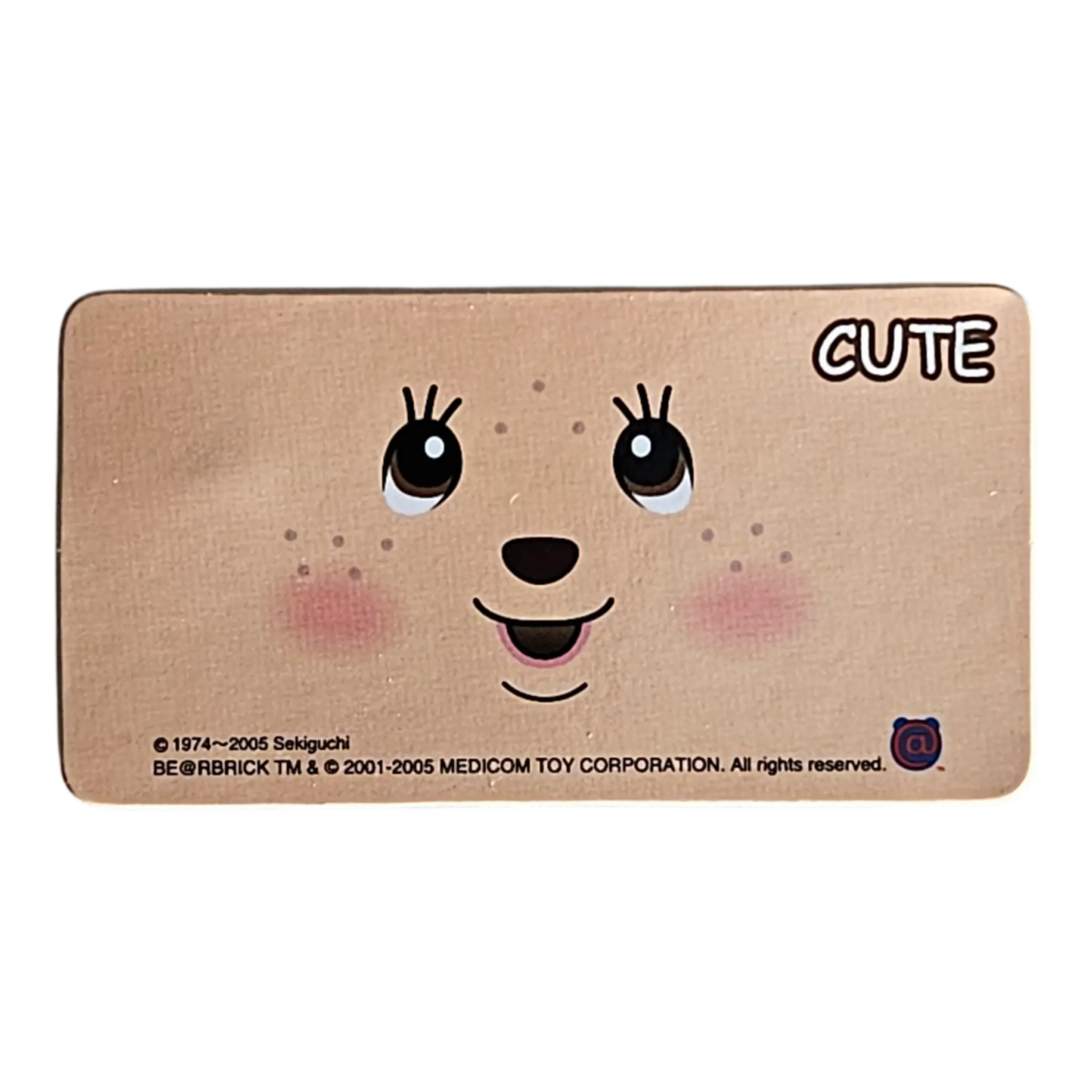 Bearbrick Series 11 Cute 'Monchhichi' 100% Begleitkarte