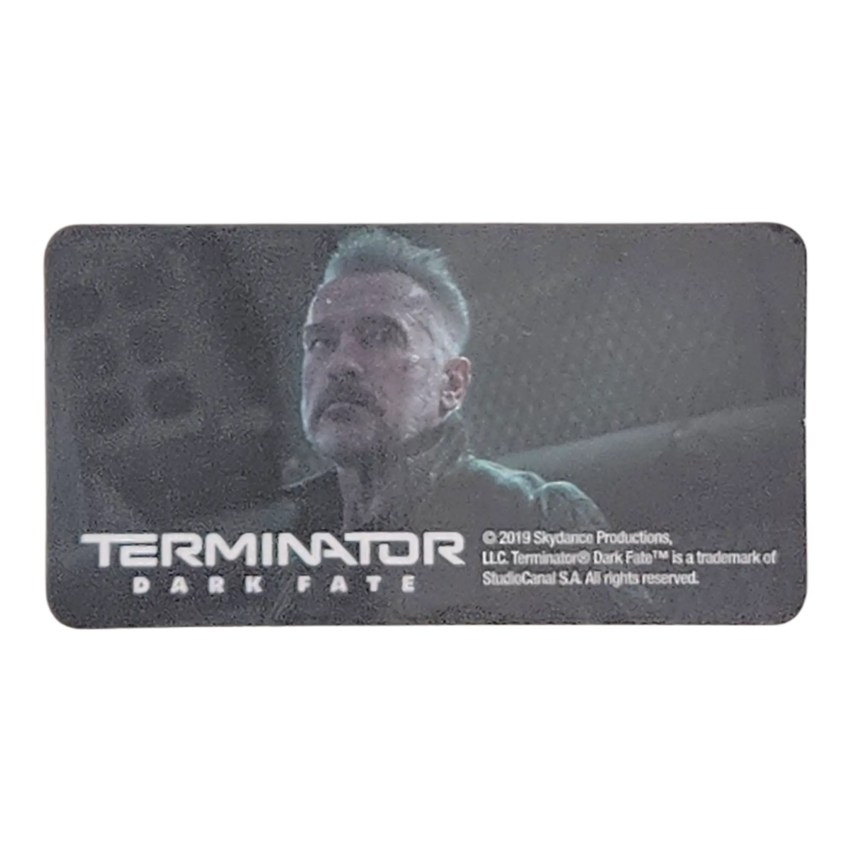Bearbrick Series 39 SF "T-800 (Carl)" [Terminator: Dark Fate] 100% Begleitkarte