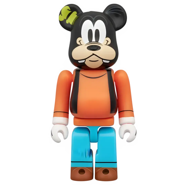 Bearbrick Chase Mickey Mouse & Friends - Goofy Vorderseite
